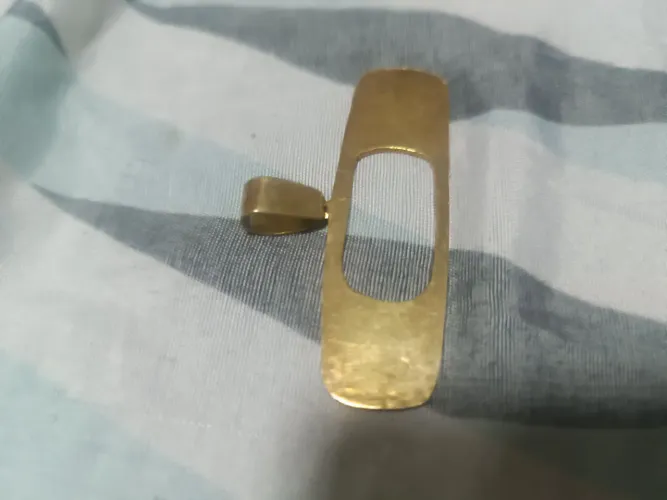 Cordão prata banhado a ouro