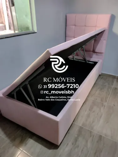 Cama Box Baú Solteiro 88x1.88 - Direto da Fábrica