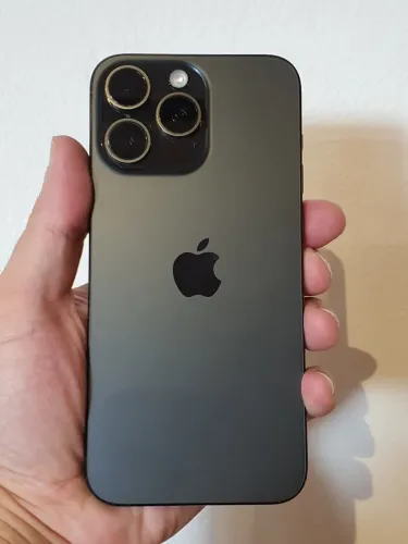 iPhone 15 Pro Max 256gb Preto - Impecável! Todo original 