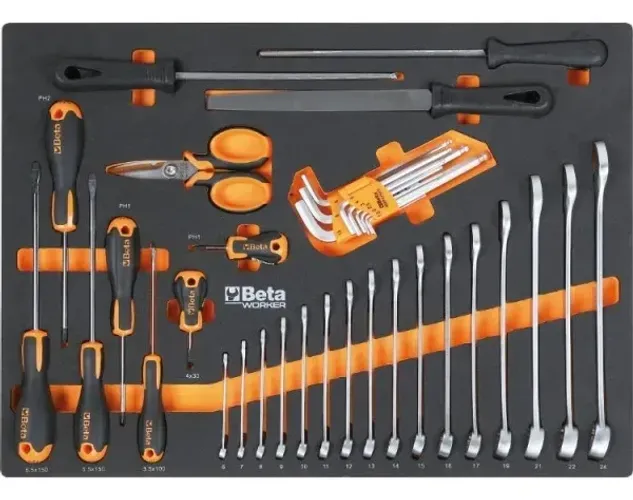 Jogo Com 196 Ferramentas Para Carro C04 Beta Box Kit/prm1