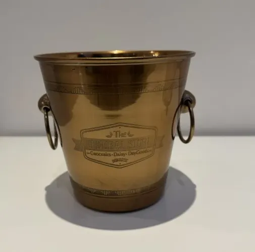 balde para gelo tok&stok acabamento cobre