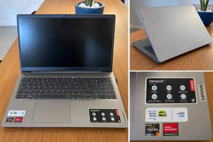 Notebook Lenovo IdeaPad 3 - Ryzen 7 | SSD 256 GB