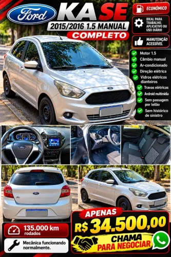 Ford KA 1.5 16V Flex 5P 2016