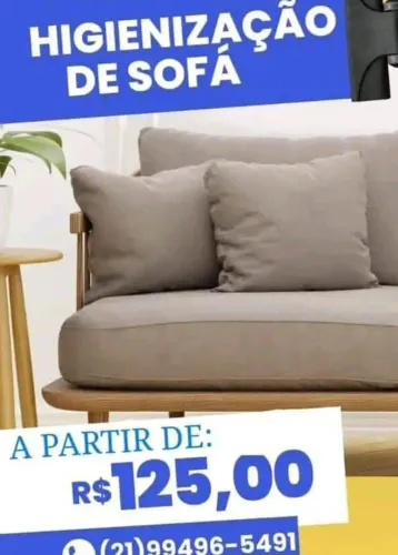 Limpeza e Higienização de Sofá e Carro