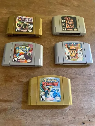 Cartuchos Nintendo 64 - Jogos Originais.