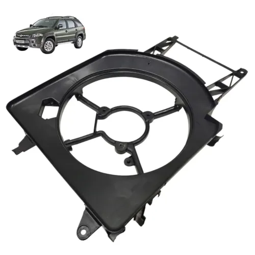 Defletor ventoinha radiador Fiat Palio Siena 1.8 2010 2011 