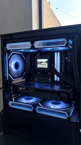 Pc gamer water cooler c/ display
