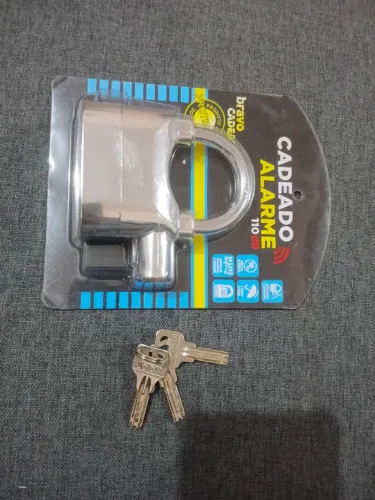 Cadeado com alarme