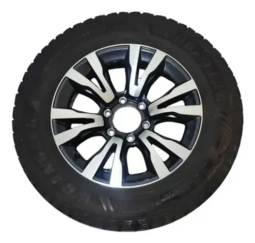 Roda Aro 18 C/ Pneu Gm S10 Ltz 2018 2019 A 2022 C/detalhe Preto