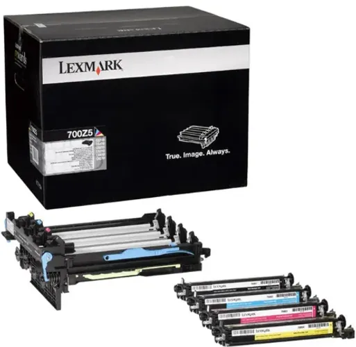 Lote com 4 Fotocondutor Lexmark Cs310 / Cx310 / 70C0Z50 Original Novo Caixa Boa e Avaria