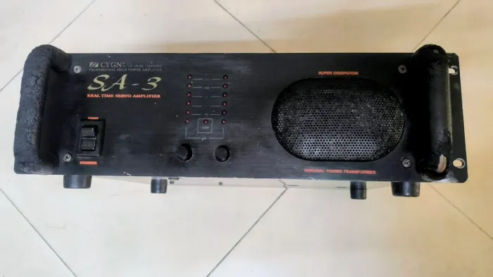 Amplificador de potência Cygnus SA-3, oportunidade !funcionando perfeitamente
