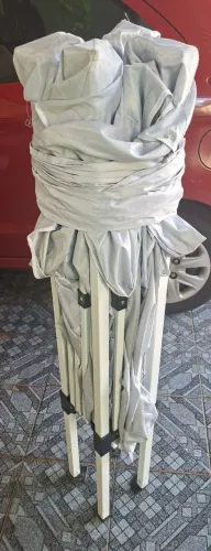 Barraca gazebo sanfonada