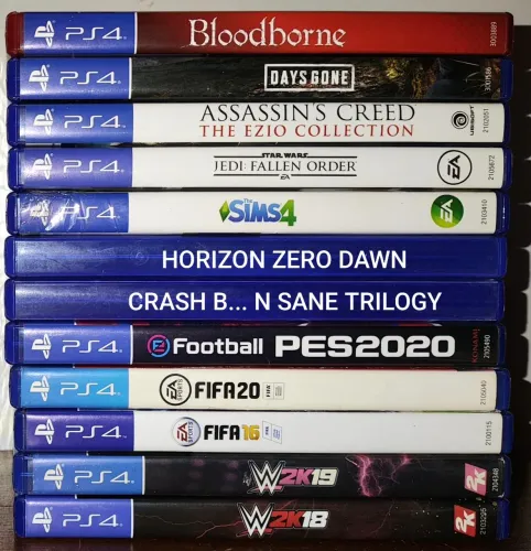 LOTE DE 12 JOGOS USADOS PARA PS4