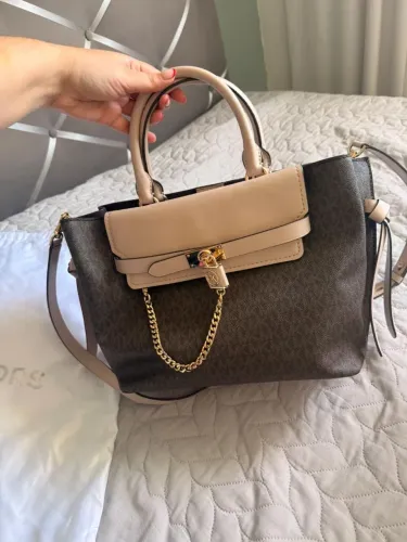 Bolsa Michael Kors Hamilton Legacy em couro legítimo