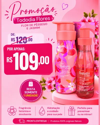 Kit Body Splash + Hidratante todo dia