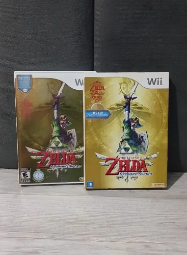Zelda Skyward Sword Edição 25 Anos com CD Trilha Sonora Nintendo Wii