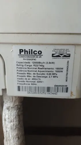Ar-condicionado Philco 12.000 BTUs
