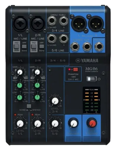 Mesa Yamaha 6 canais