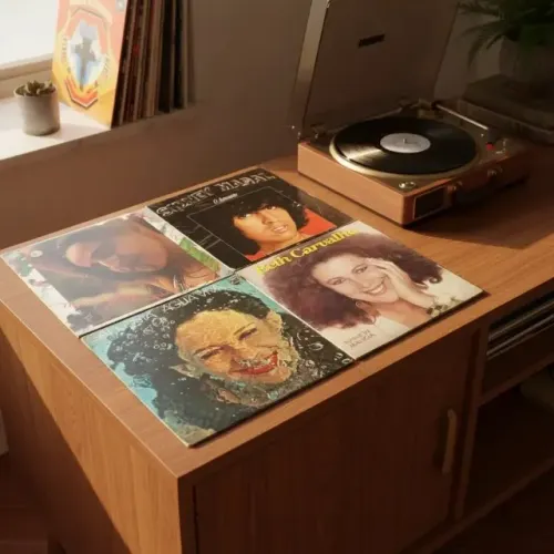 Lp De Vinil Lote Com 4 Lps Varios - Valor Na Descrição # (Usado)