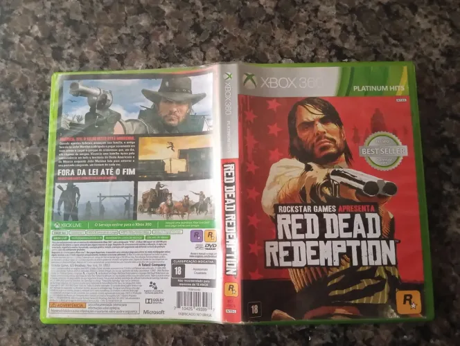 Red dead redemption 1 original de Xbox 360 