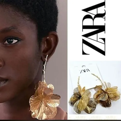 Maxi Brinco Dourado Zara