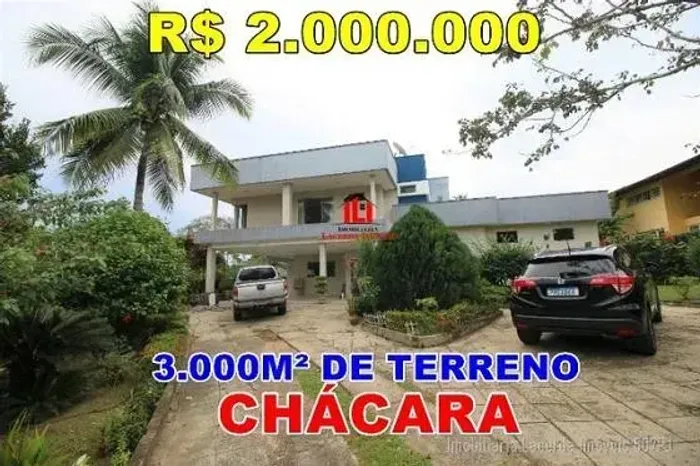 Casa 4 suítes, Piscina, 3.000m², Chácara no Tarumã Manaus, Leia Descrição