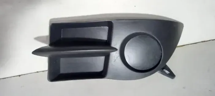 Moldura Grade Milha Renault Clio 2006 A 2012 Esquerdo 11564 Preto