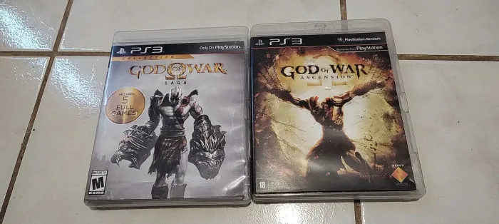 God of war saga+ascension ps3