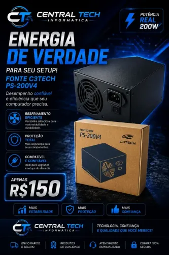 Fonte de computador 200w