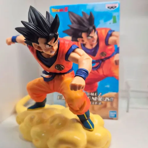 Action Figure Son Goku DBZ / Harry Flying Nimbus - Banpresto