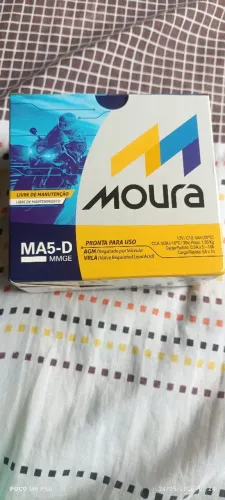 Pra vender, Bateria Moura ainda na garantia 