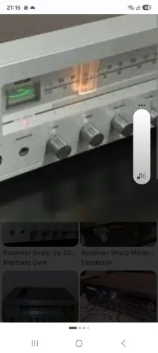 Aparelho de som sharp sd210b