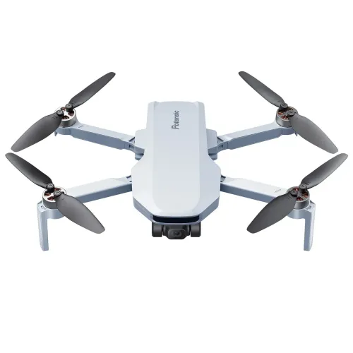 Drone Potensic Atom Câmera 4k HD, Gimbal 3 Eixos, GPS na cor cinza.