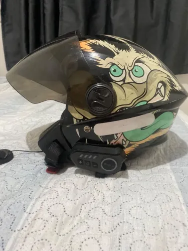 Capacete libertycity com comunicador