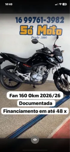 Fan 160 Okm 2026/26 documentada 