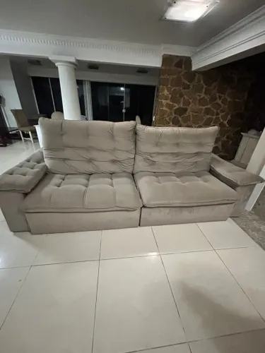 Sofá reclinável 
