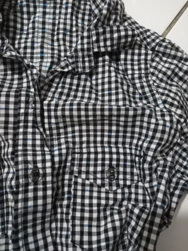 Camisa xadrez fem T- P