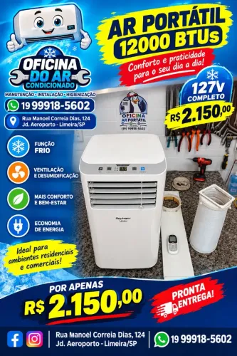 Ar portátil springer Midea