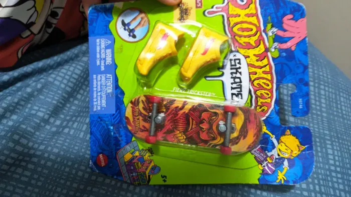 Skate Hotwheels Fiery Trickster <br><br>Trickster Raro