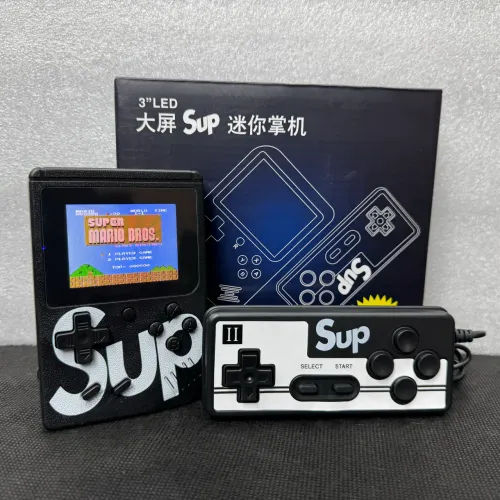 Videogame Retrô Portátil Com 400 Jogos + Controle