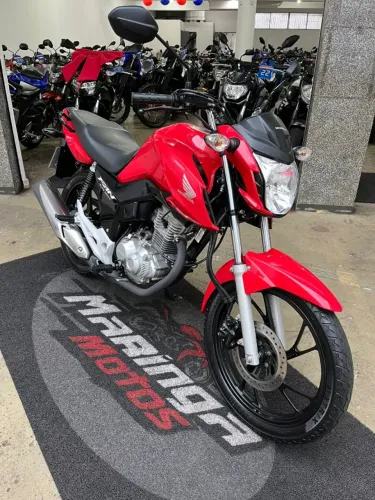 Fan 160 ano 2023 vermelha baixo km Financia 100%