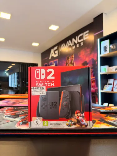Nintendo Switch 2 com mario world