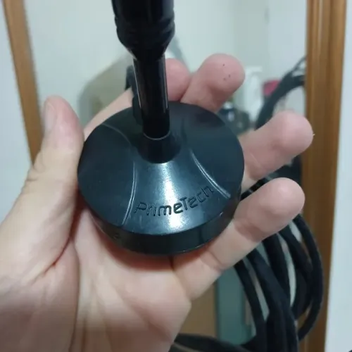 Antena para TV com Cabo e Haste Removível - Usada