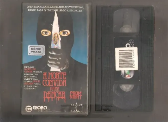 VHS A MORTE CONVIDA PARA DANÇAR ( PROM NIGHT ) ORIGINAL - JAMIE LEE CURTIS - RARO