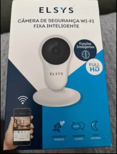 Câmera de Segurança Elsys Wifi - NOVA NA CAIXA - 4 unidades