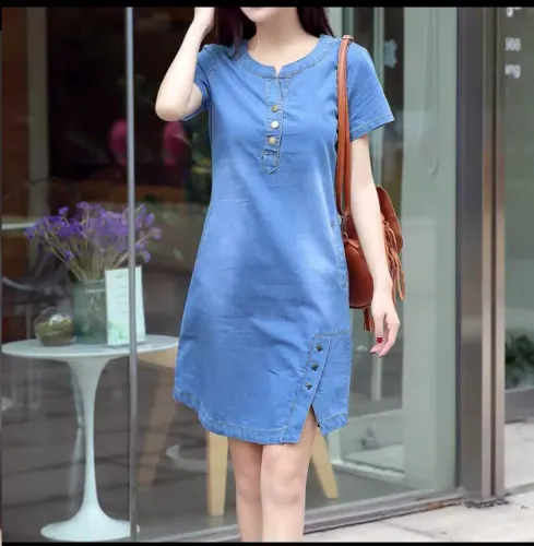 Vestido jeans Tam 40/42 Jacareí SP