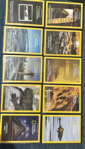 DVDs originais lacrados - National Geographic