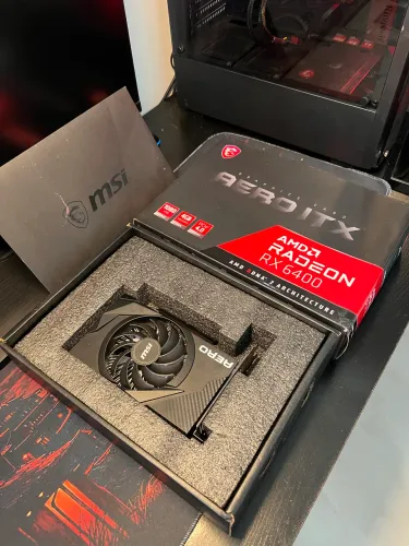 Placa de video RX 6400 4GB PCie 4.0