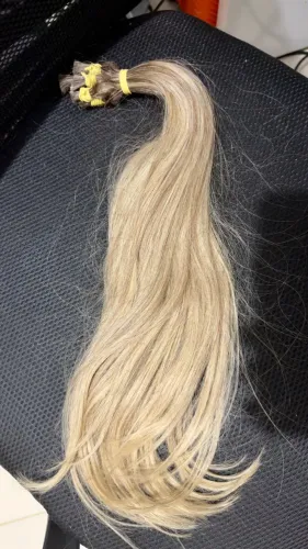 Cabelo humano para mega hair 55cm