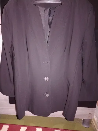 Blazer feminino Soprano preto - Tamanho XG.